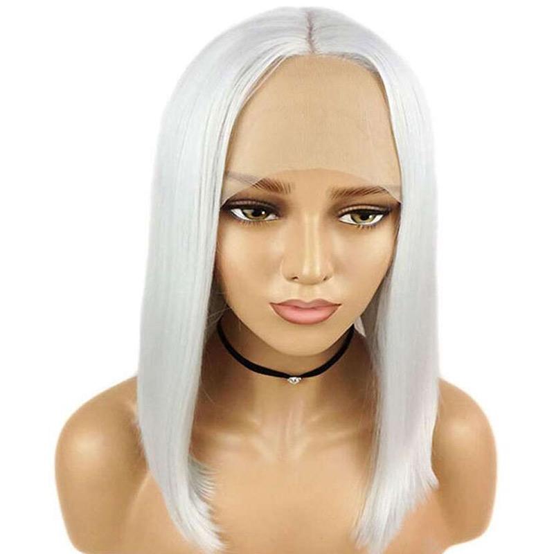 White wig natural clearance