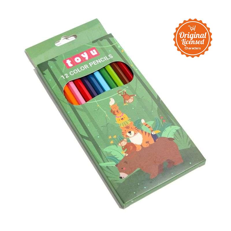 Jual L.blend Toyu Color Pencil: Animal Jungle Pensil Warna ...