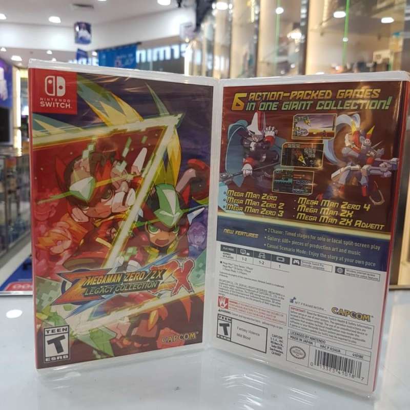 Nintendo Switch Nintendo Switch Jual Nintendo Switch Megamen Zero Zx Legacy Collection Di Seller