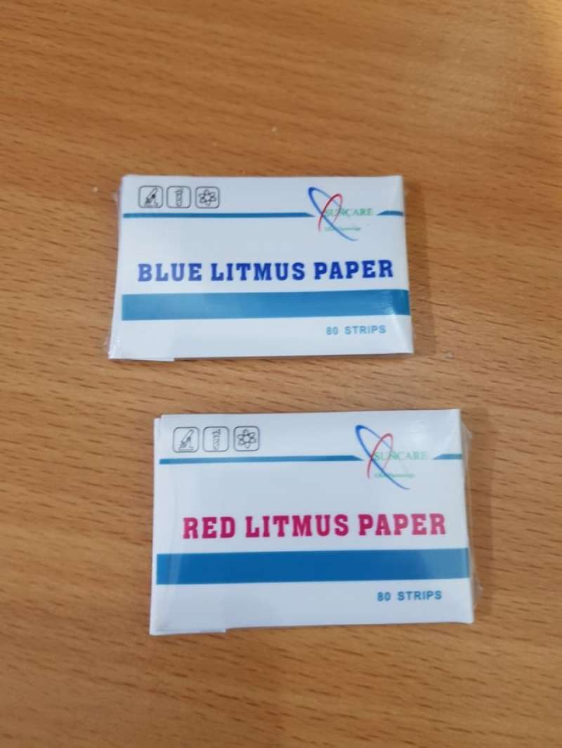 Bila dimasukkan menjadi biru lakmus dalam akan larutan merah, berubah kertas ke Apa yang