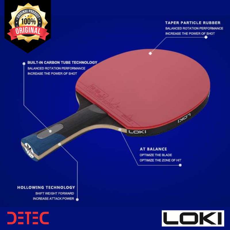 Jual Loki M Series 4 Star Pingpong Bat Tenis Meja Raket Online Oktober 2020 Blibli Com