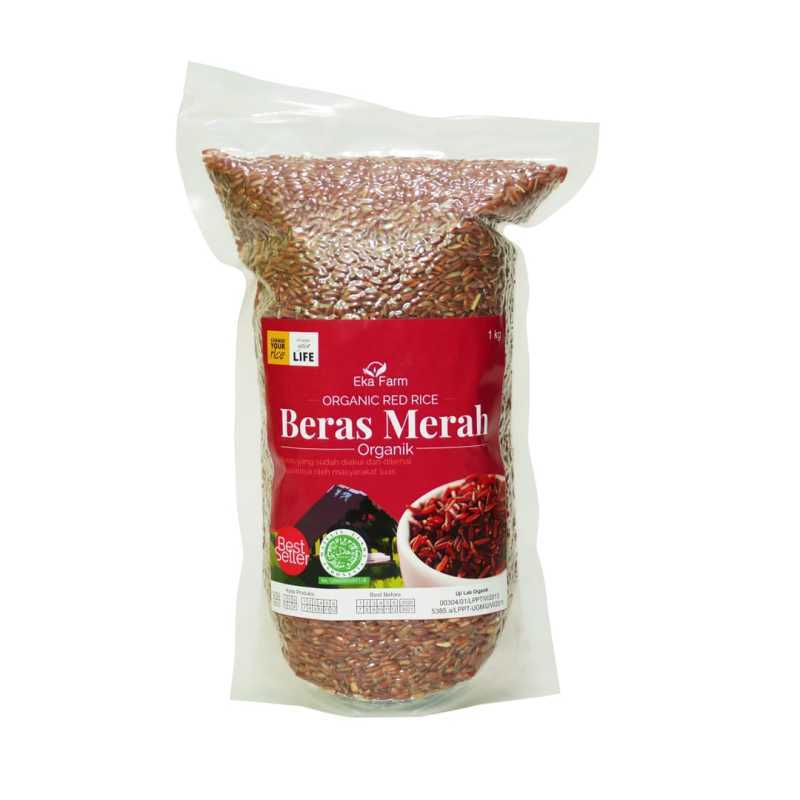 Jual Eka Farm Beras Merah 1kg Beras Anik Online Mei 2021 