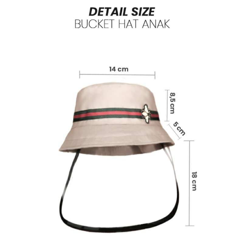BEE Topi Droplet Blocker Bucket Hat 