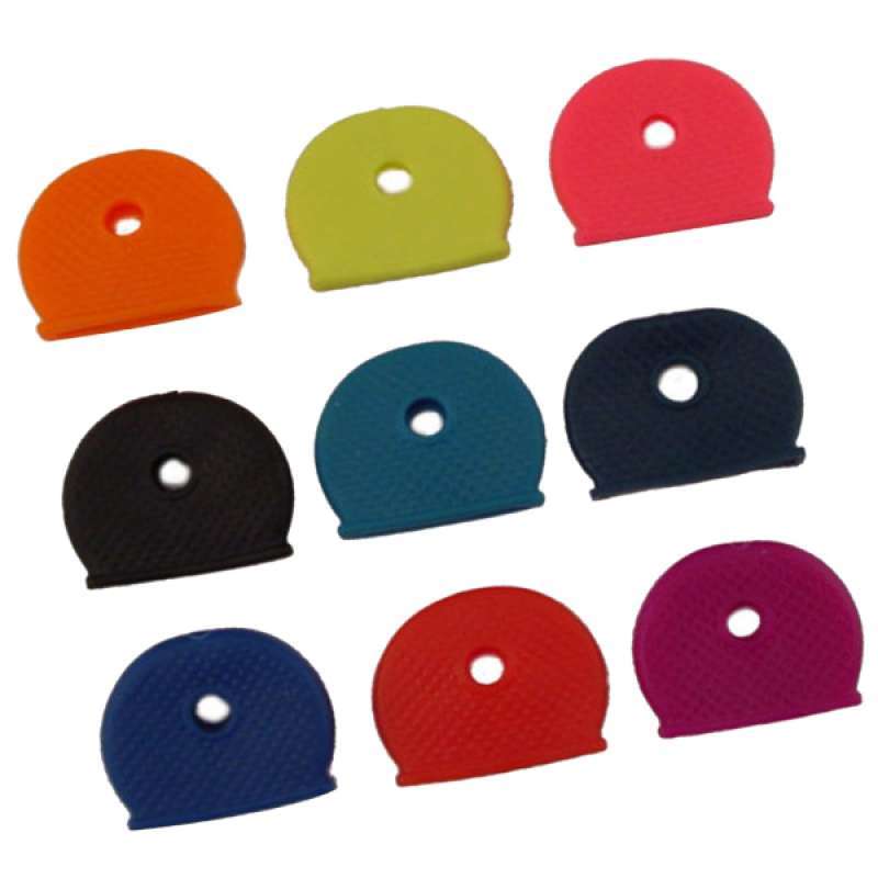 24pcs Assorted Color Key Caps Head Covers ID Tag Cap Maker Key Toppers #1 