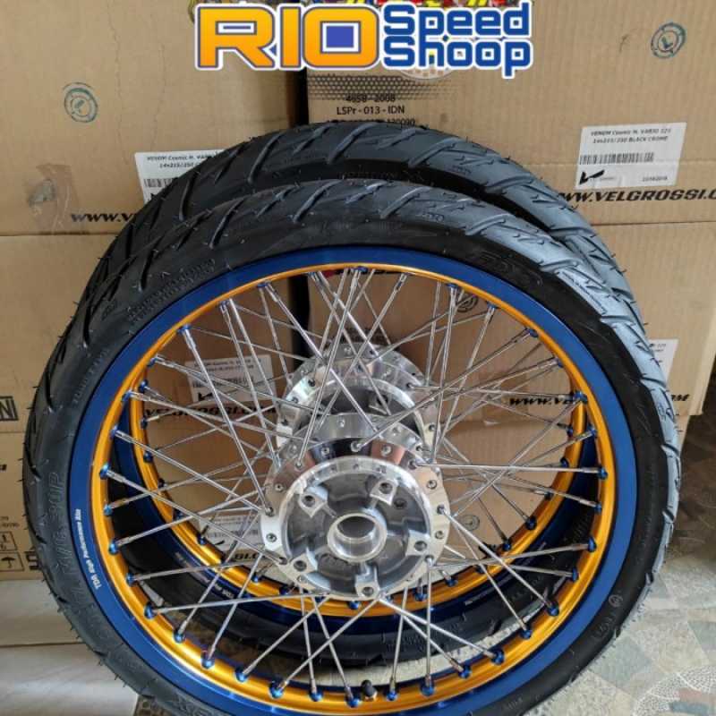 modifikasi vixion 2010 velg jari jari