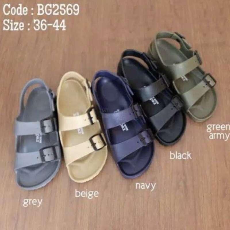 Promo Ready SANDAL RED APPLE DOUBLE BACKSTRAP ORI UNISEX Diskon 28