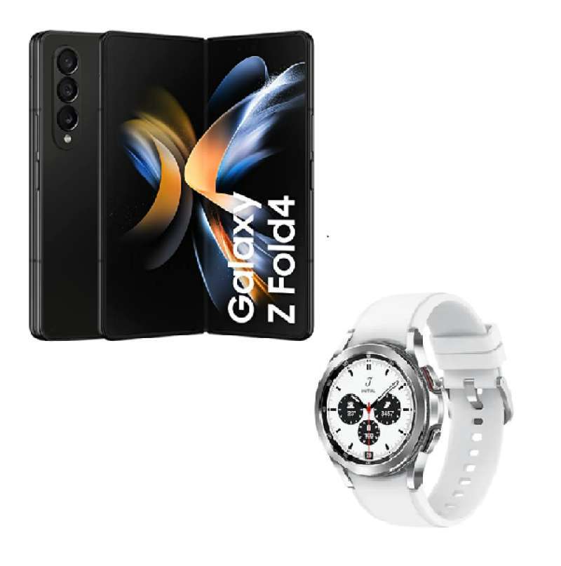 AIA Vitality Live Samsung Galaxy Fold4 12 256GB Black Free Samsung Galaxy Watch4 Classic 42mm Silver