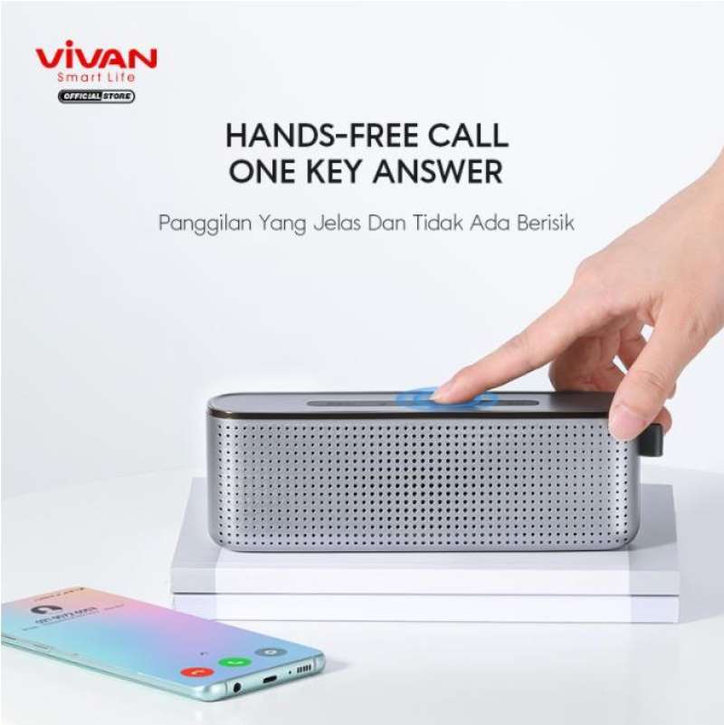 Jual Vivan Speaker Bluetooth Hi Fi Portable Waterproof Ipx7 10w Mega Bass Garansi Resmi 1 Tahun Vs10 Online Februari 2021 Blibli