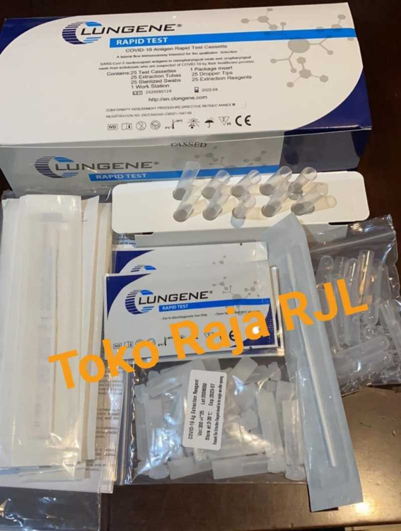Jual Clungene Rapid Swab Isi 25 Tes Online Januari 2021 Blibli