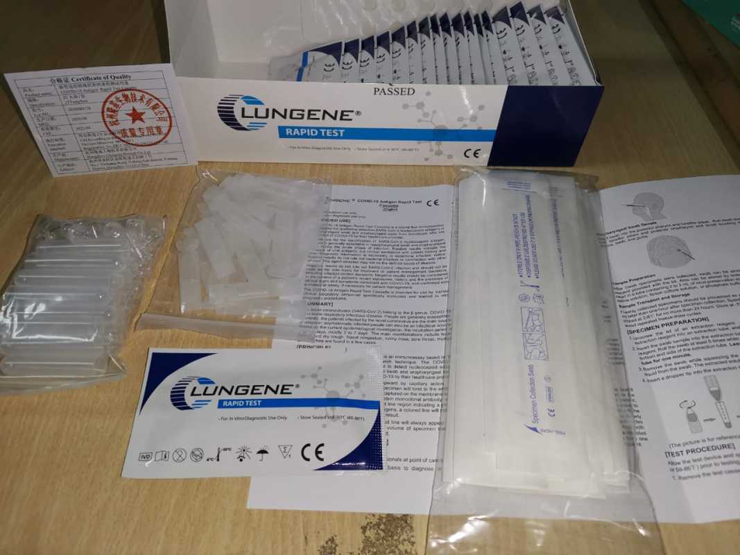 Jual Clungene Rapid Swab Isi 25 Tes Online Desember 2020 Blibli