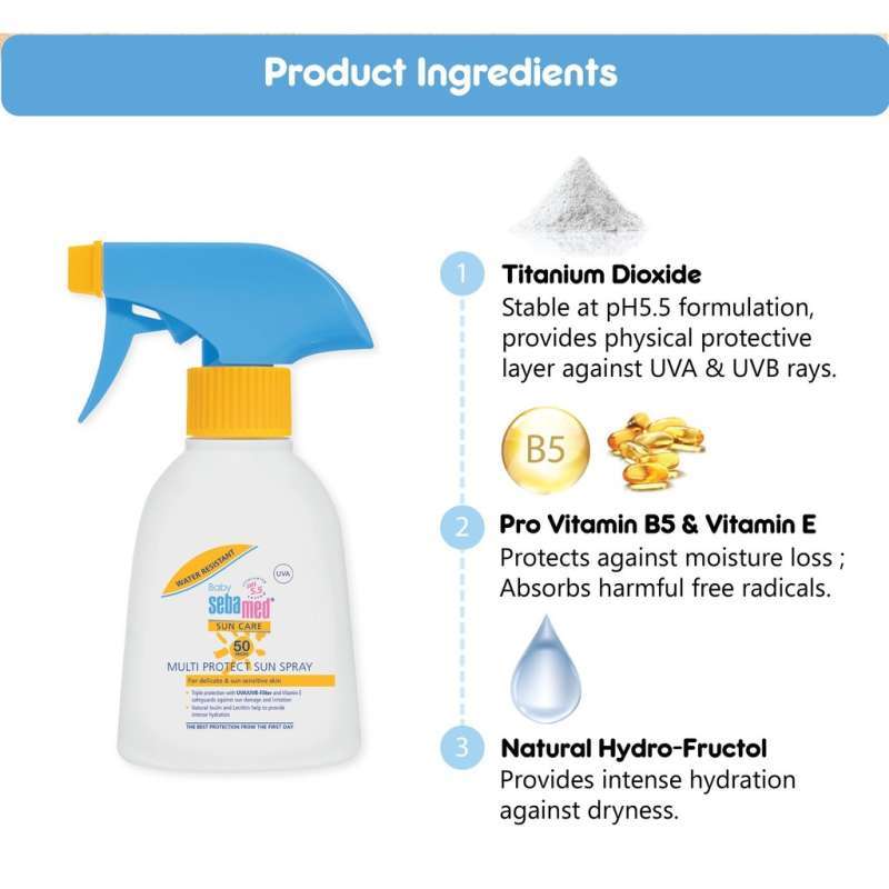 sebamed baby sun spray