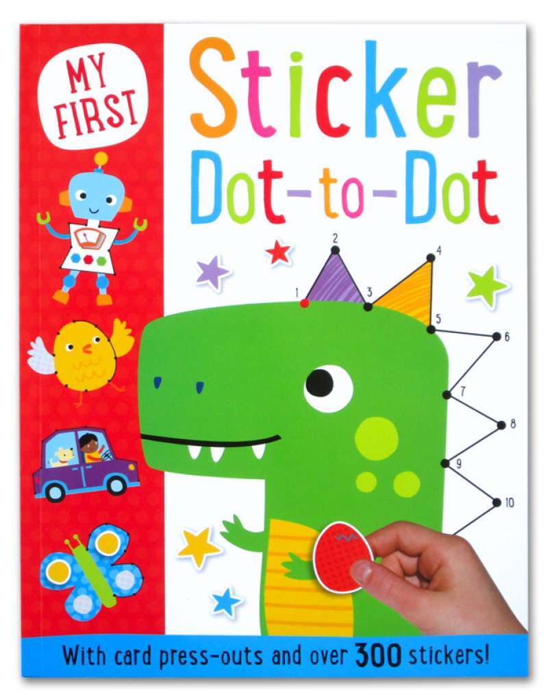 Jual My First Sticker Dot To Dot With Card Press Outs And Over 300 Stickers Cover Dino Online Januari 2021 Blibli