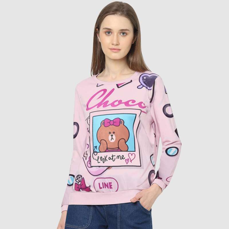 Sweater pink fanta top