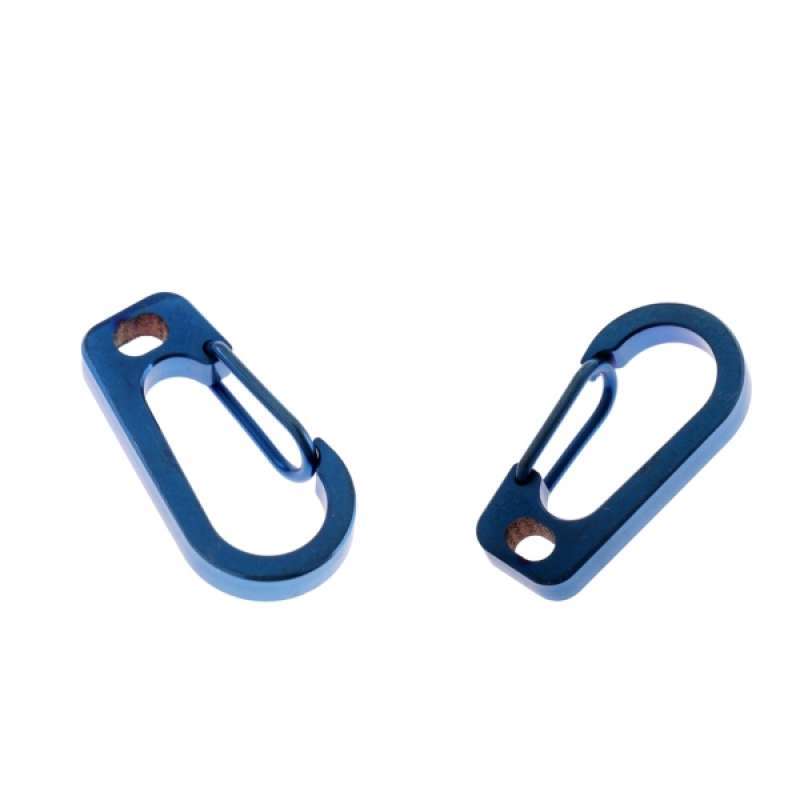 2pcs Carabiners Keychain Multifunctional Tourist Hanger Tool Backpack Buckle SM 