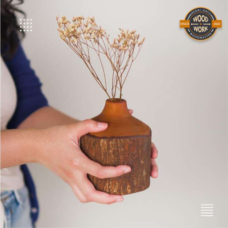 Hiasan Dekorasi Perlengkapan Rumah Vas Bunga Milada Aesthetic Minimalist D23 Terbaru Agustus 2021 Harga Murah Kualitas Terjamin Blibli