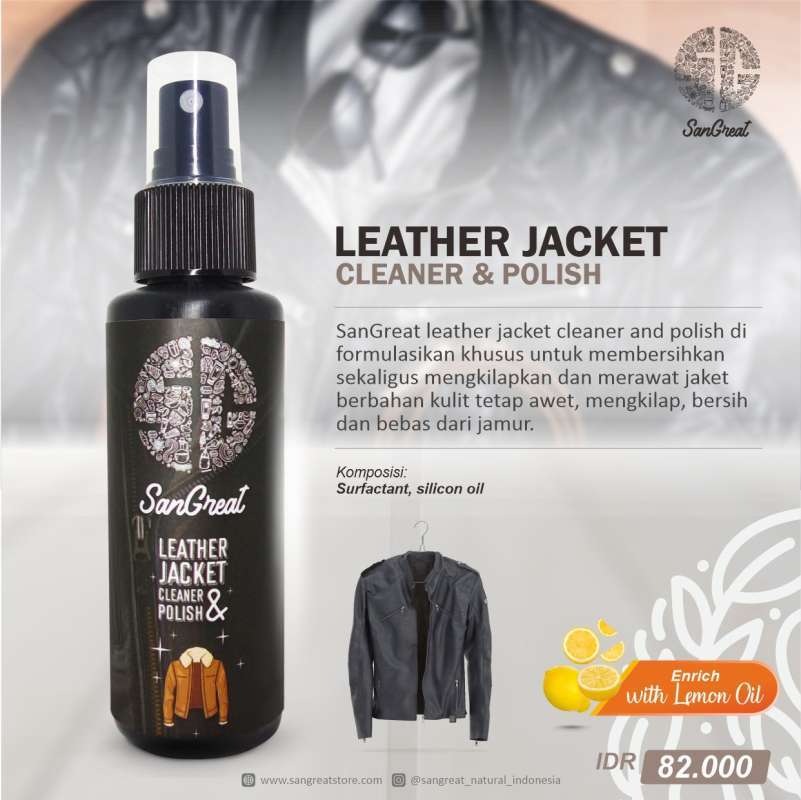 Deodorize leather jacket store