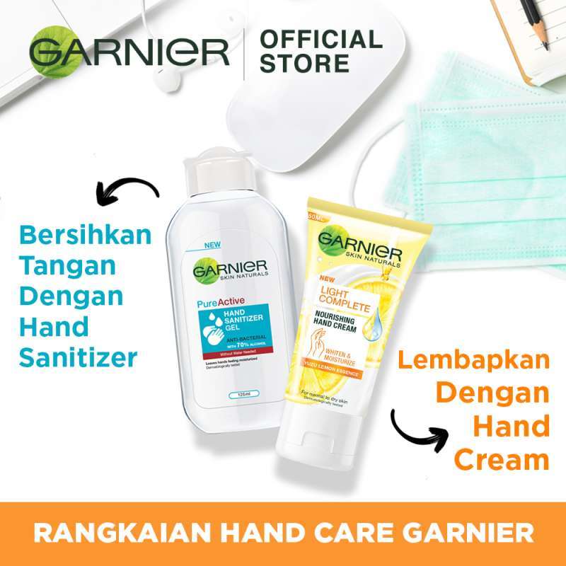 garnier light complete hand cream