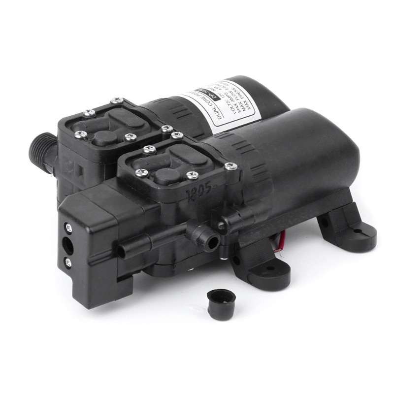 Jual Sailflo Pompa Air Elektrik Ganda Dual Core High Pressure 12v Fl 3208 Black Online Maret 2021 Blibli