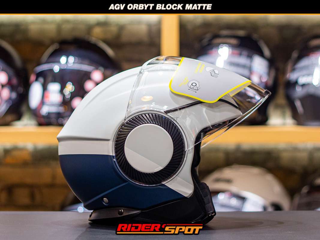 Helm agv half face original 2025