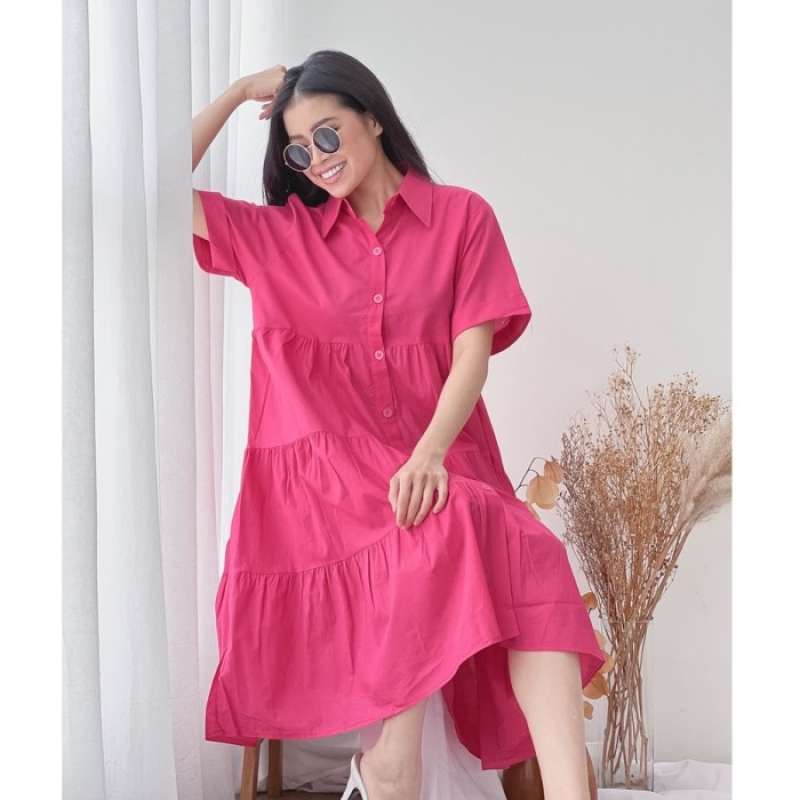 Baju dress casual discount