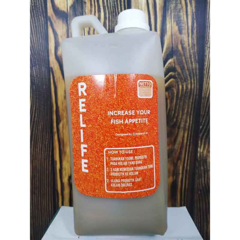 Jual Probiotik Relife 1 Liter Agar Kolam Bening Menjaga Ikan Sehat Ikanesia Cheribon Id Terbaru Juli 2021 Blibli