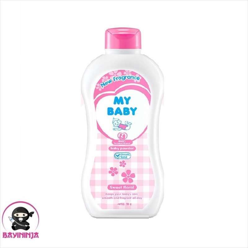 Jual MY BABY Powder Bedak Bayi Sweet Floral 50 g di Seller