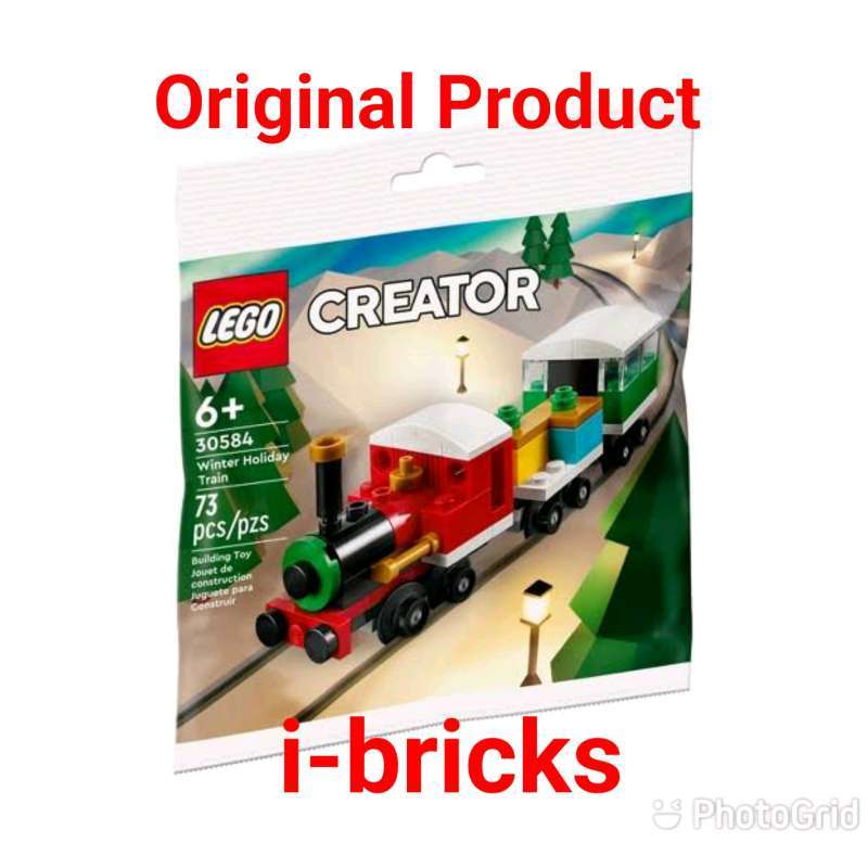 Lego polybag train sales