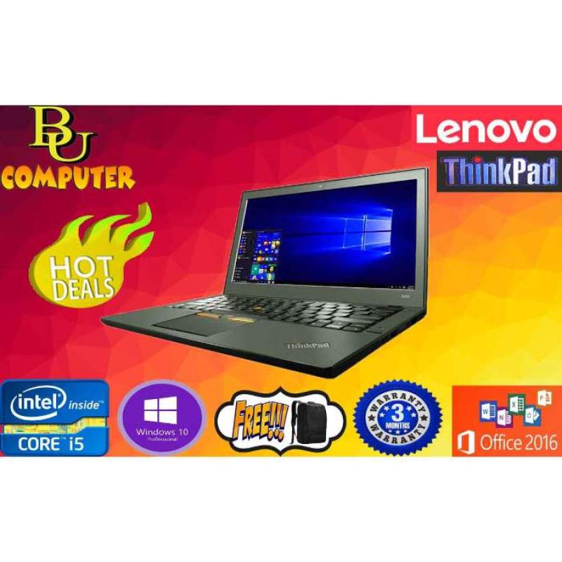 Jual Lenovo Thinkpad X250 Ultrabook 12 5 Inch Core I5 5300u 8gb Ddr3 Ram 256gb Ssd Window 10 Pro 3 Months Warranty Laptop Online November 2020 Blibli