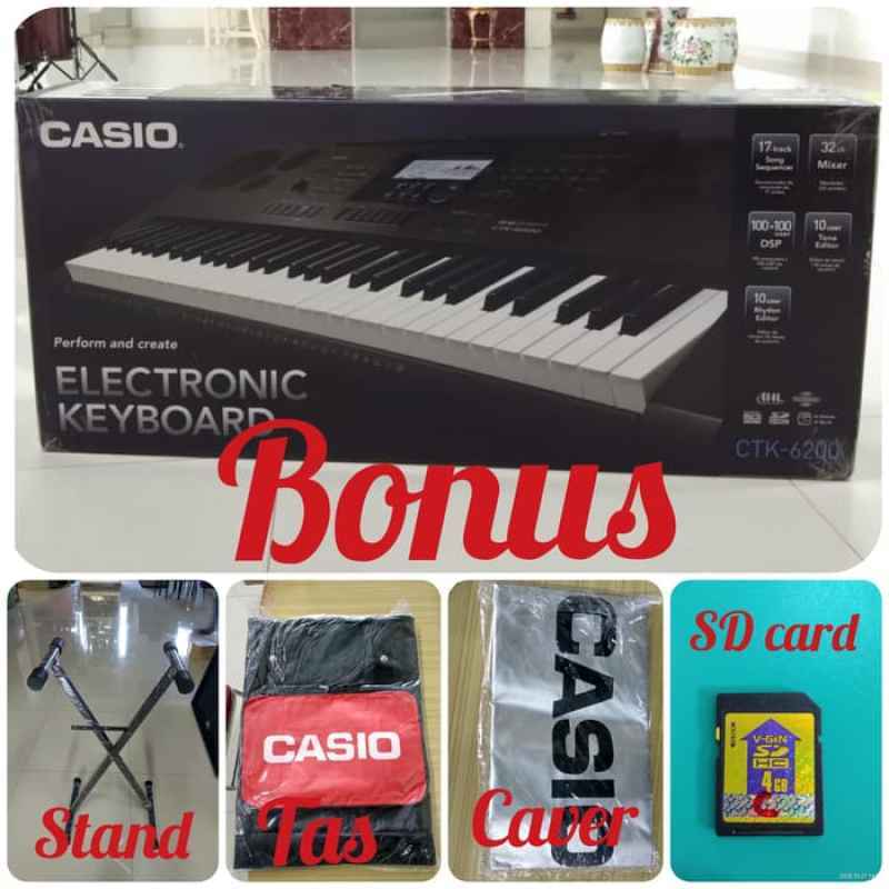 Keyboard casio ctk 6200 store