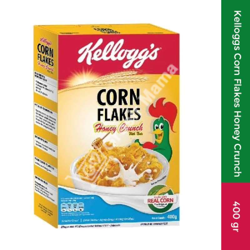 Jual Kelloggs Corn Flakes Honey Crunch 400gr Terbaru Juli 21 Blibli