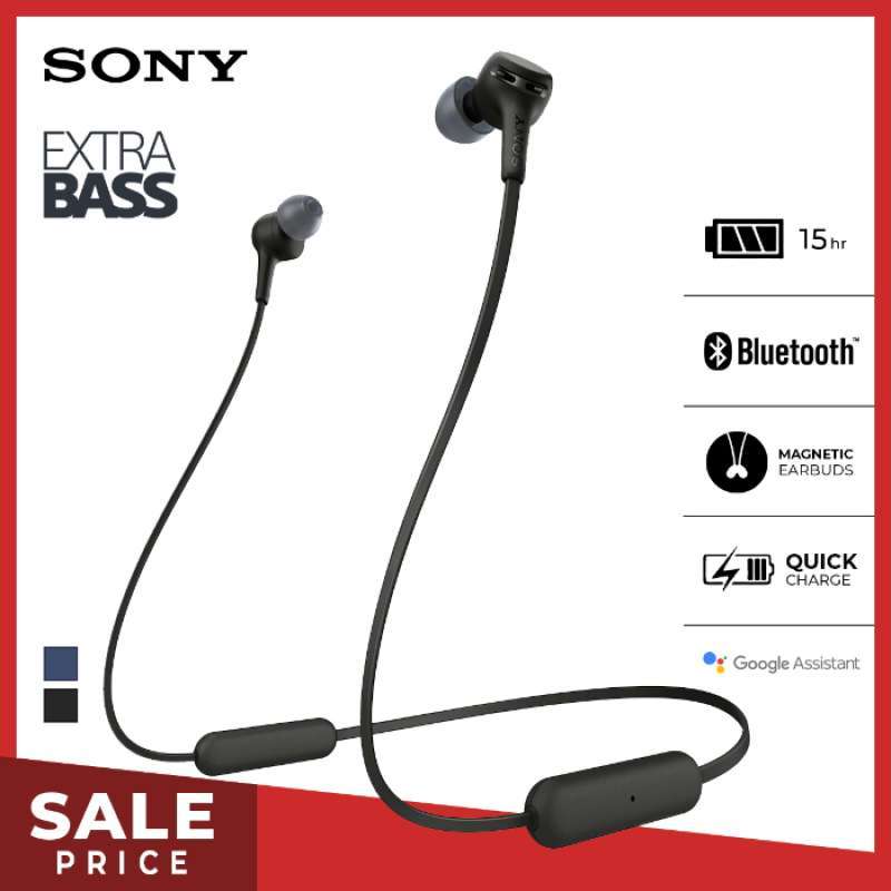 Promo Sony WI-XB400 Earphone Bluetooth 