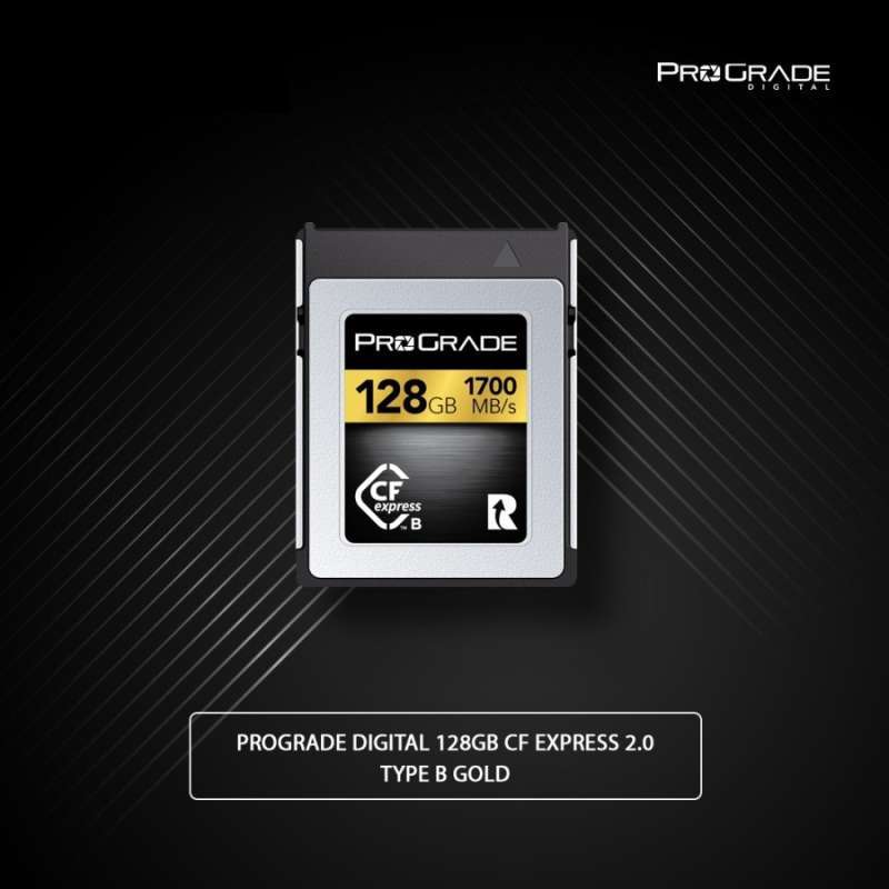 Jual Prograde Digital 128gb Cfexpress Type B Gold Memory Card