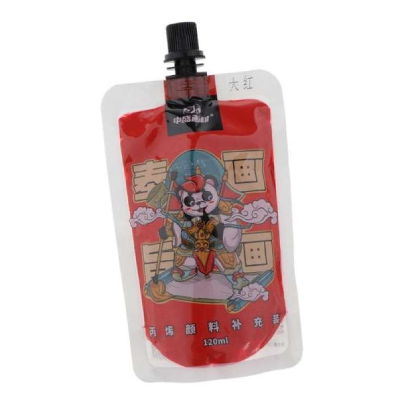 Jual 120ml Artists Painting Pigment Acrylic Pastel Paint Color Red Online November 2020 Blibli