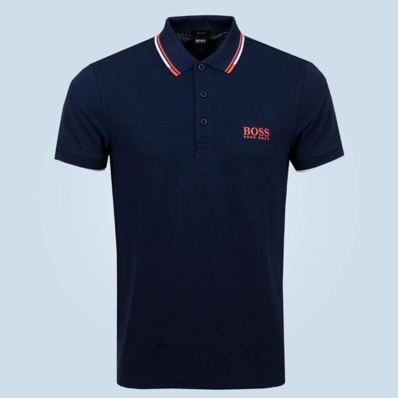 Jual Hugo Boss Paddy Pro Golf Polo Shirt Navy Logo Coral Di Seller Brandluxid Official Store Kedung Baruk Kota Surabaya Blibli