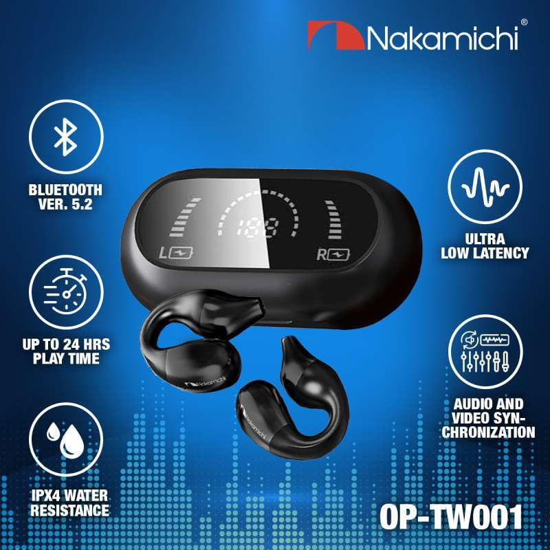 Nakamichi hotsell bluetooth earphones