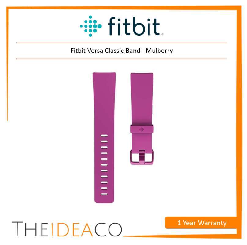 Fitbit Versa Classic Band Mulberry Size Large