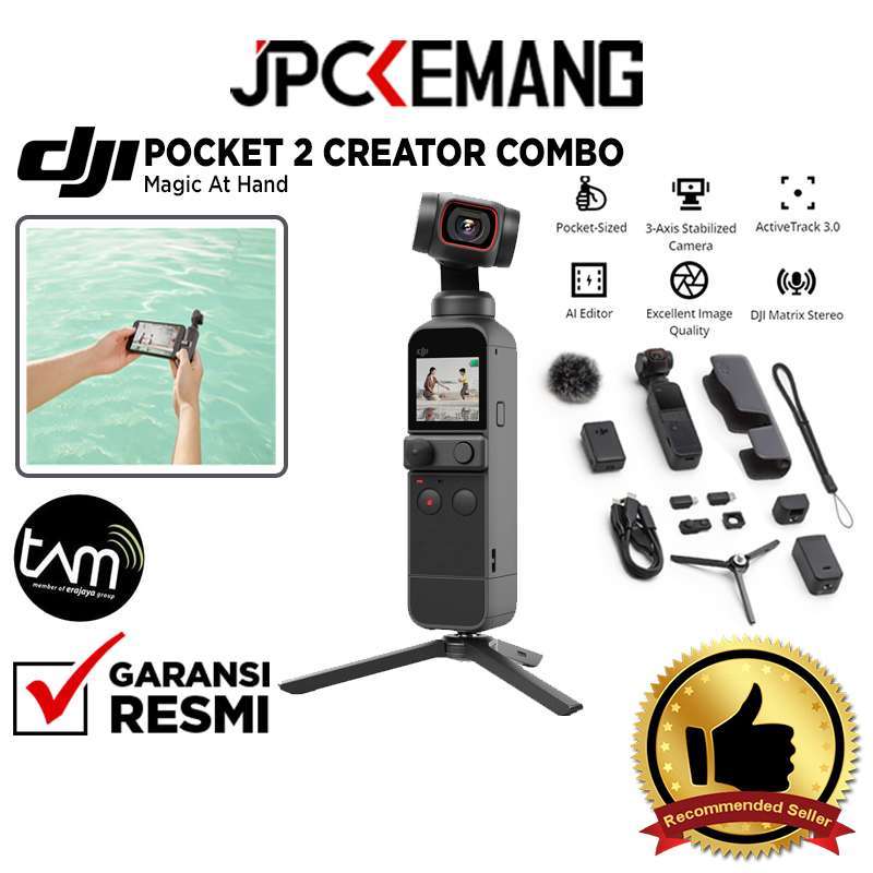Jual JPC KEMANG DJI Pocket 2 Creator Combo DJI Osmo Pocket 2