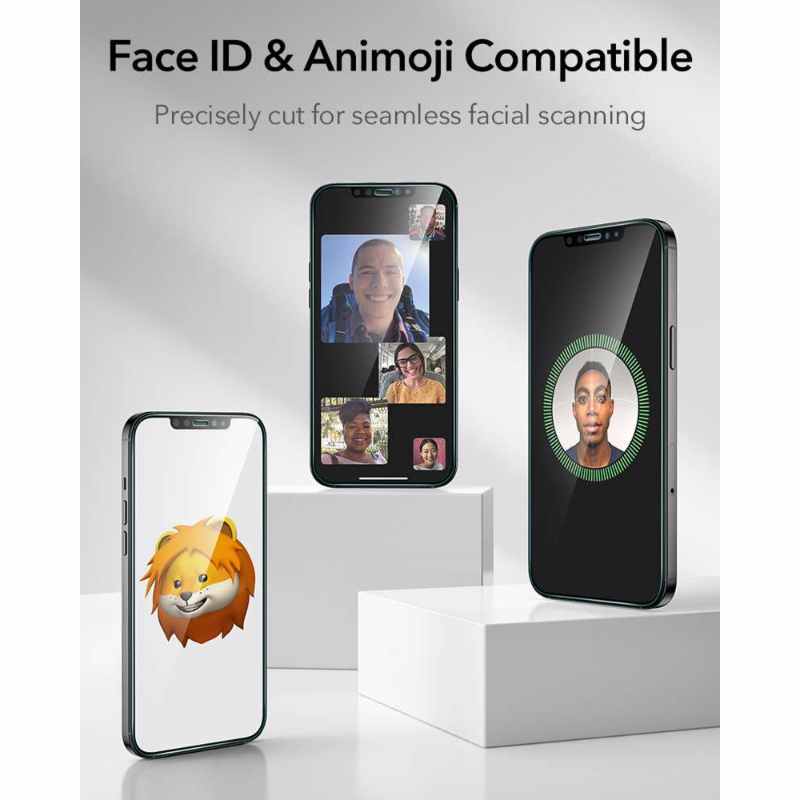 Jual Esr Tempered Glass Screen Protector For Iphone 12 12 Pro Online April 2021 Blibli These tempered glass screen protectors come in packs of three, complete with a frame for easy application. blibli