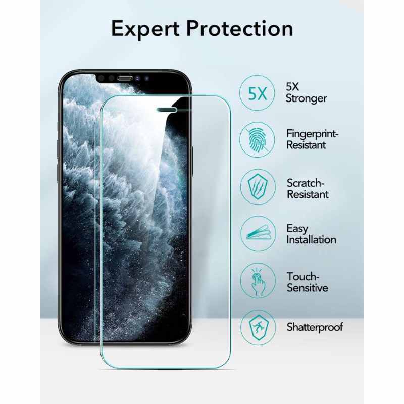 Jual Esr Tempered Glass Screen Protector For Iphone 12 12 Pro Online April 2021 Blibli We also go through the screen protector install process so that you can feel comfortable installing this screen protector on you iphone with (hopefully) no issues. blibli