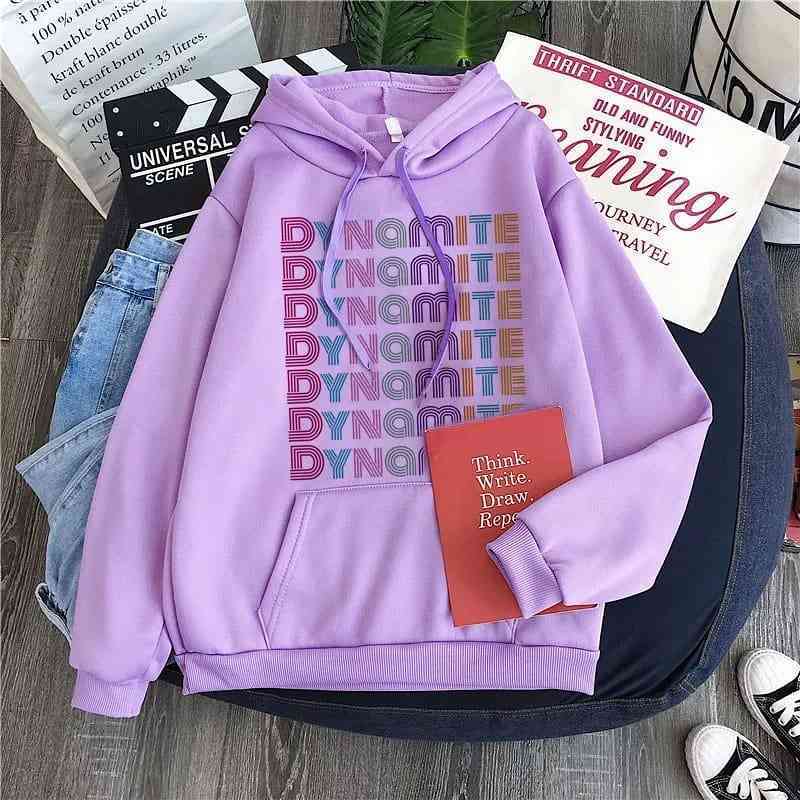 Jual STOLZ Dynamite Hoodie Wanita Hoodie BTS Jaket BTS Sweater