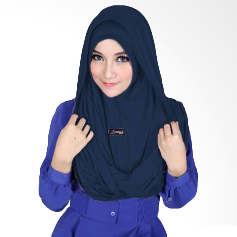 Milyarda Hijab Sosor Twist Kerudung - Biru Dongker