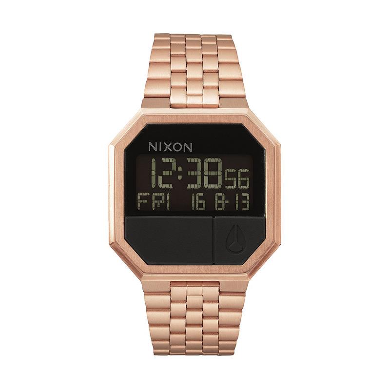 Nixon ReRun Digital Jam Tangan Pria A158897 - Rosegold