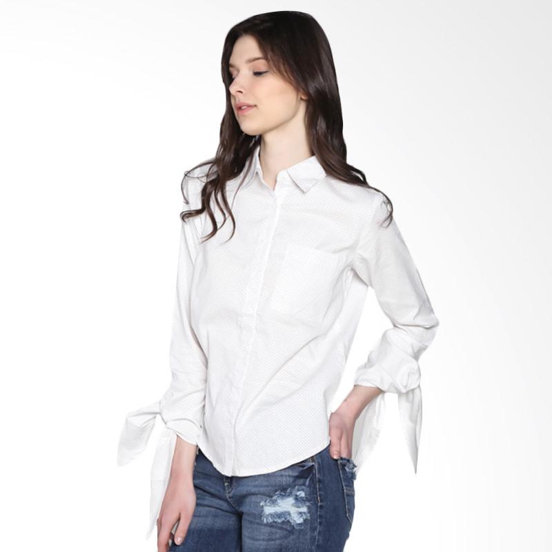 Contempo A17B02-C24 Long Sleeve Shirt - Broken White