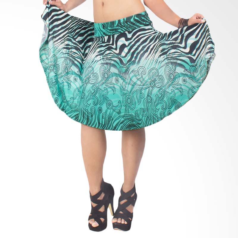Yovis Umbrella Skirt Rok Wanita - Tosca Motif