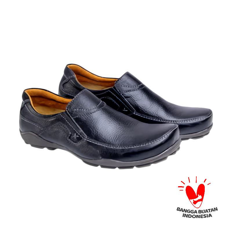 Spiccato SP 505.12 Formal Slip On Sepatu Pria - Hitam