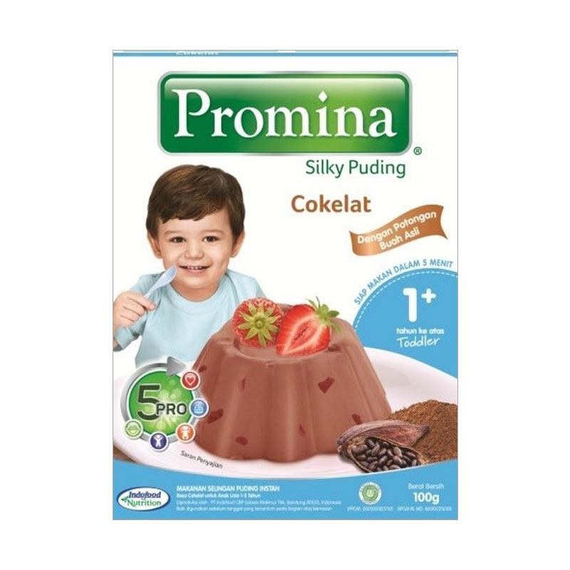 Jual Promina Silky Puding Makanan Bayi Cokelat Box 100 G Murah Mei 2021 Blibli