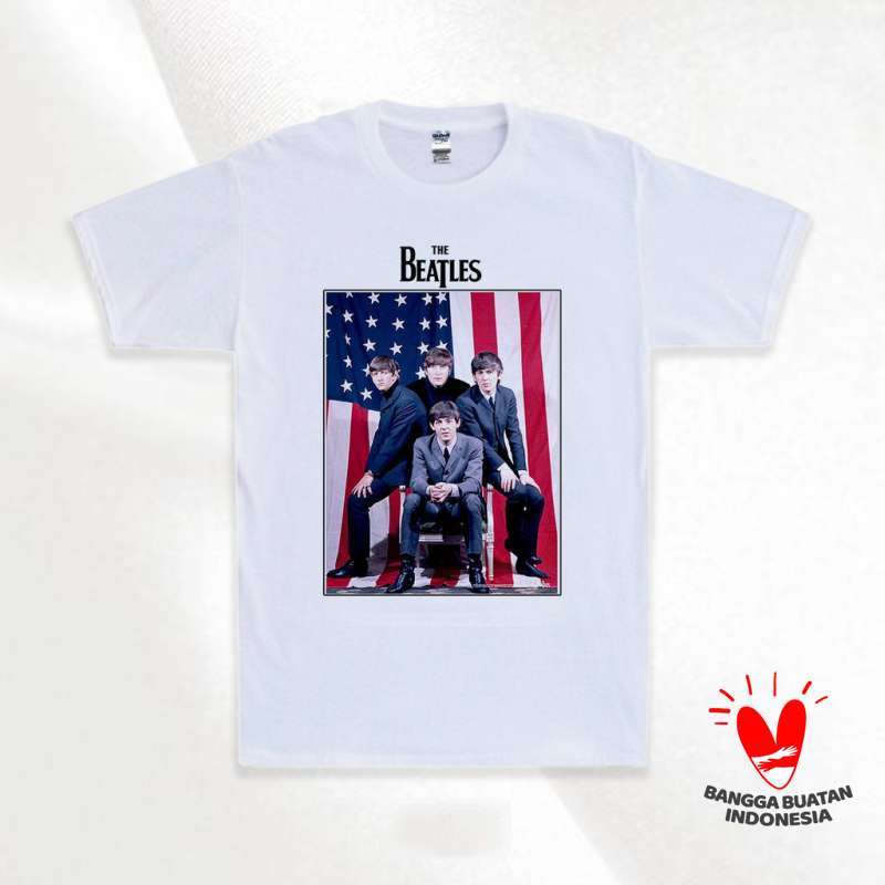 BEATLES T-SHIRT BAND MERCH KAOS MUSIK 