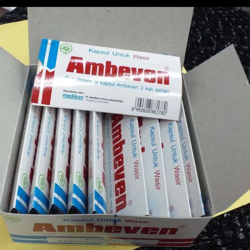 Jual Ambeven [10 Caps/ Blister ]/Blister di Seller tari ...