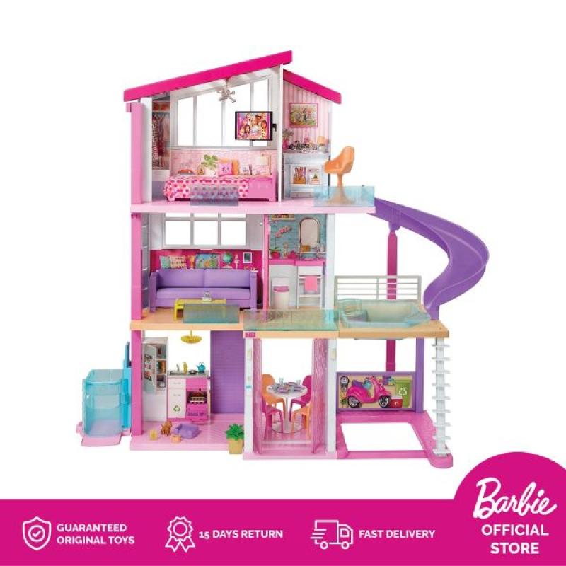 Jual barbie dream house on sale