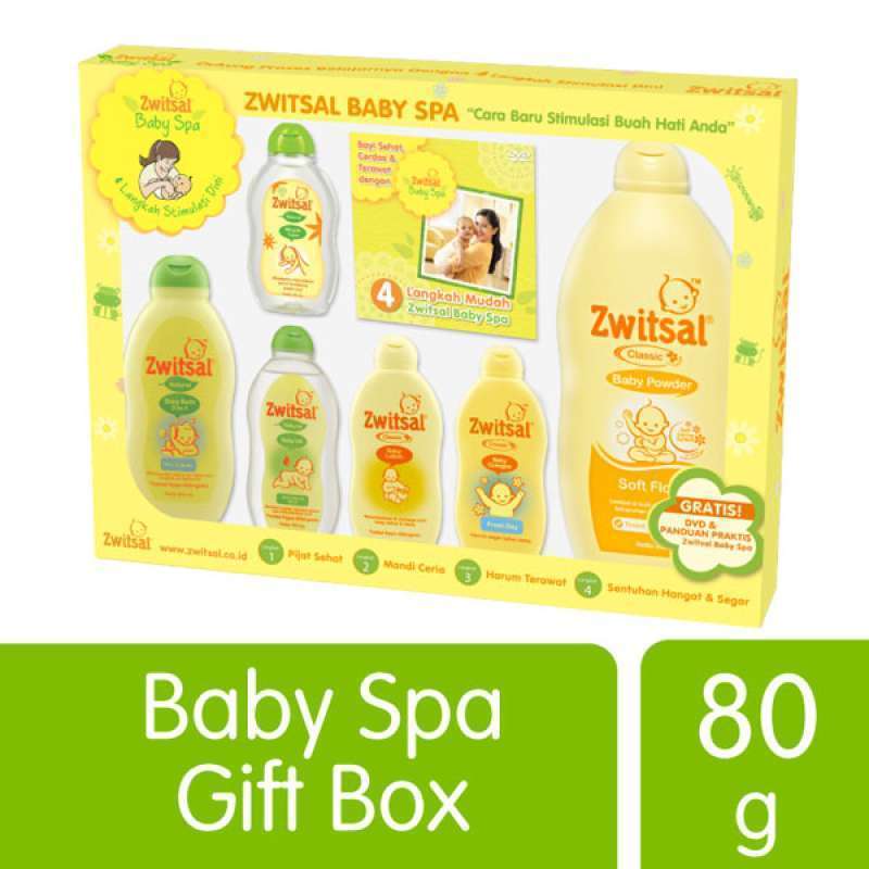 Promo Zwitsal Baby Spa Gift Box 4x6pc Diskon 5% Di Seller Halo